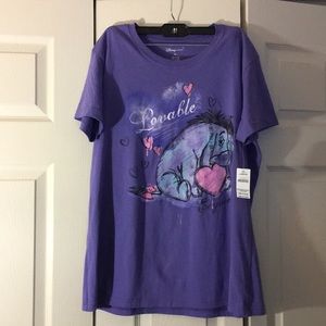 NWT Disney Store Eeyore T-shirt size XL